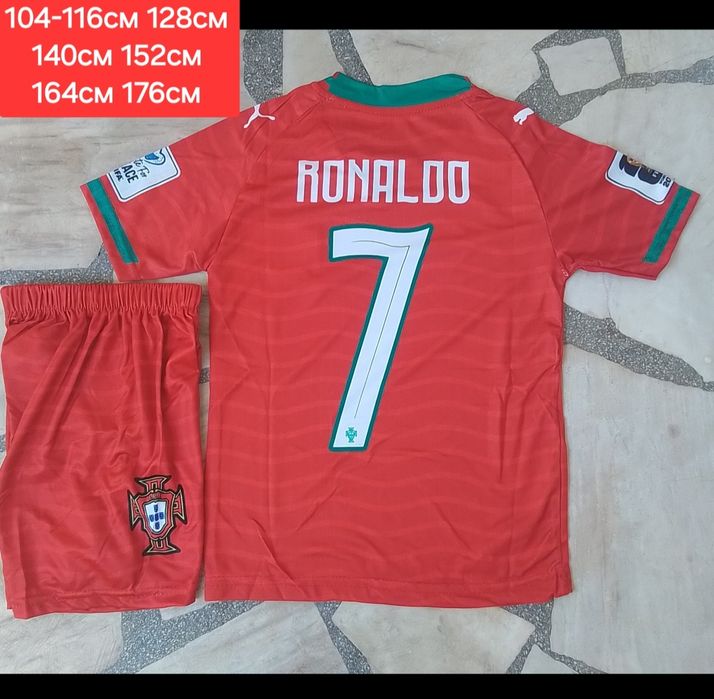 RONALDO 7 детско юношески футболни екипи PORTUGAL НОВО 2026-27 година