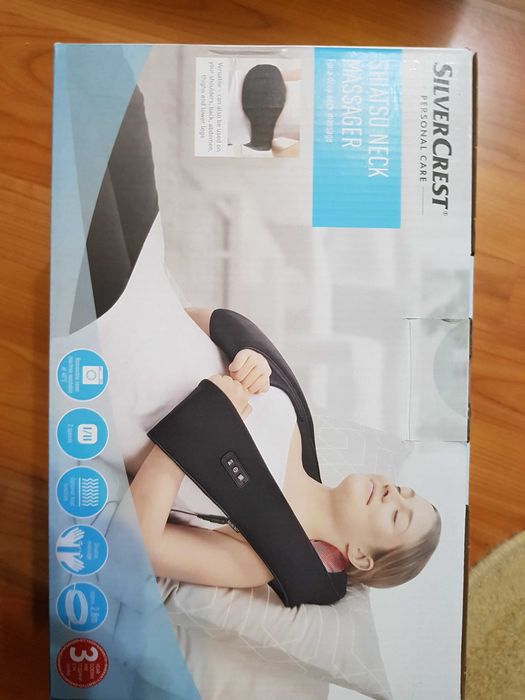 Aparat de masaj Shiatsu Silvercrest Personal Care, garantie 2< ani