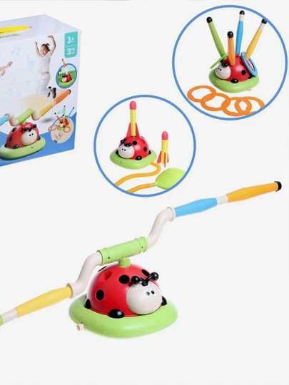 Интерактивная игрушка-тренажер "Божья -коровка" 3 в 1