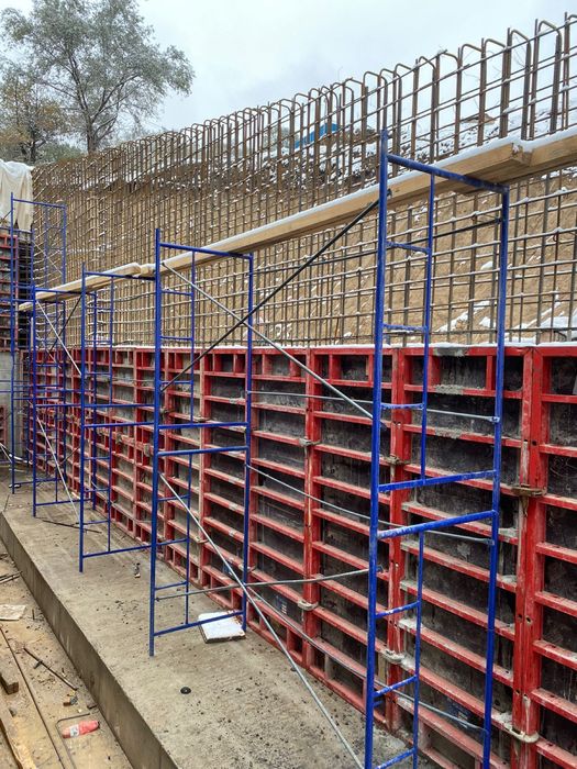 Аренда опалубки стен и перекрытия