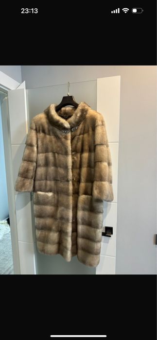 Норковая шуба греческая