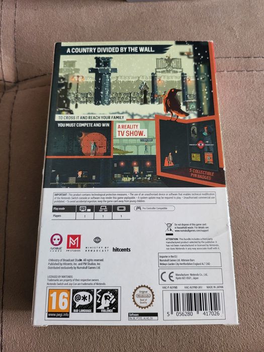 Ministry of Broadcast Nintendo Switch Badge edition