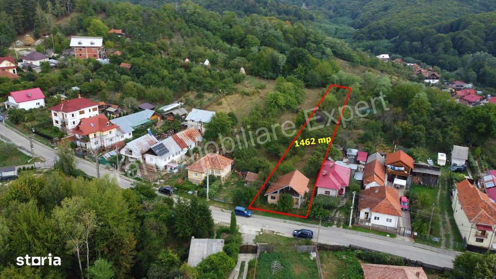 Casă bătrânească + 1462 mp teren de vânzare în Curtea de Argeș.