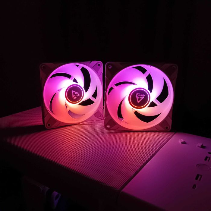 Вентилатори Arctic P12 argb white (2бр)