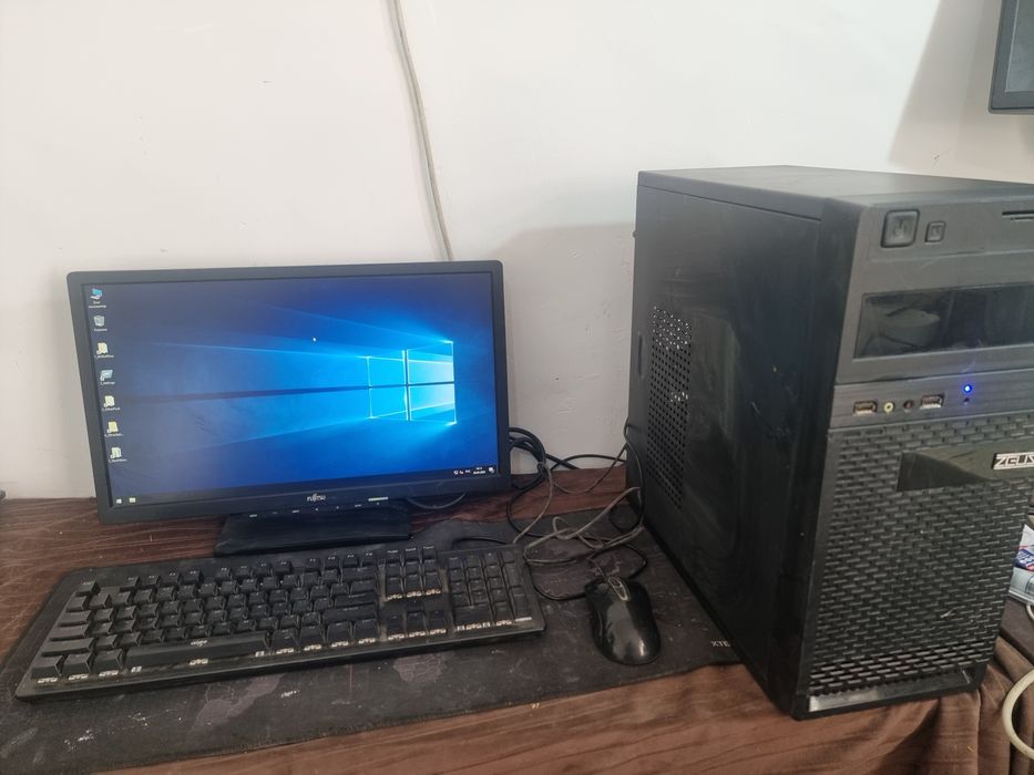 i3 2120 operativ hotira 4 gb hdd 250 gb 19 manitor Klavitura mishka ko