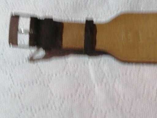 Curea ceas din piele întoarsă de caprioara