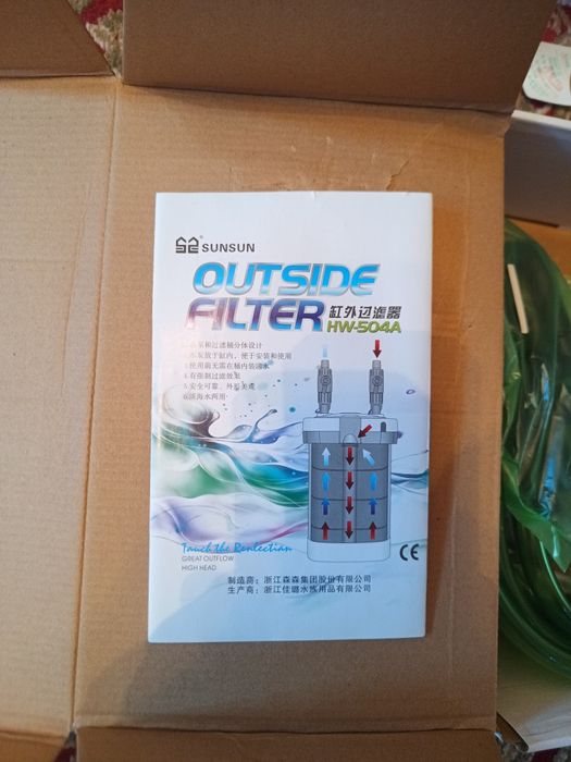 Внешний фильтр для аквариума