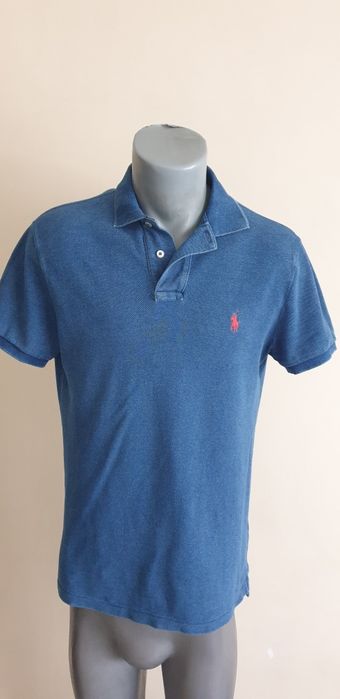 POLO Ralph Lauren Pique Custom Slim Fit  S НОВО ОРИГИНАЛ Мъжка Тениска