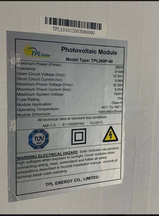 Инвертор солнечный панель