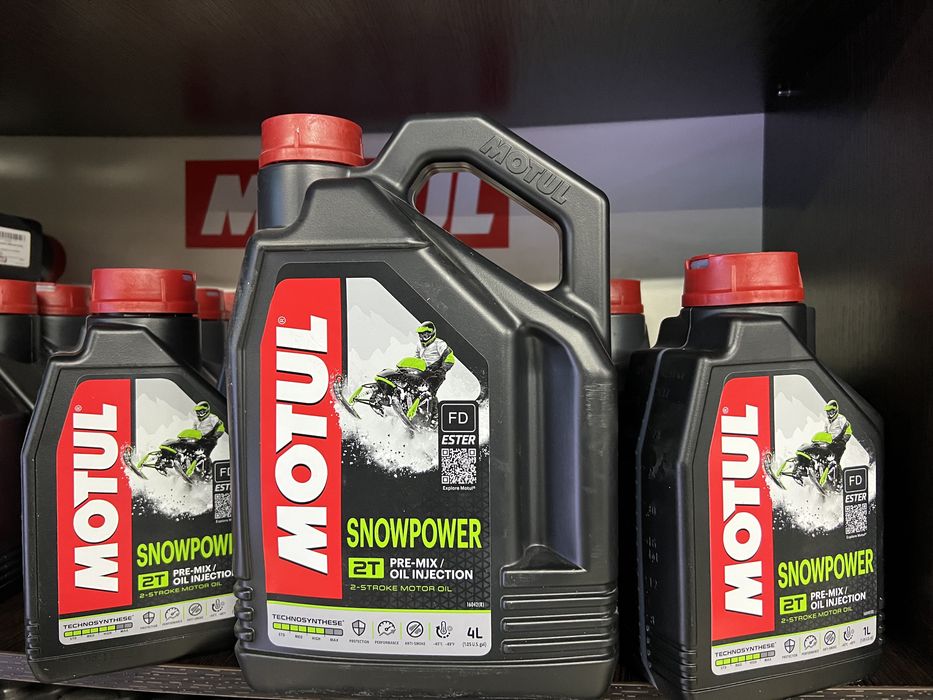 Фирменное 2Т Масло MOTUL для Снегоходов!