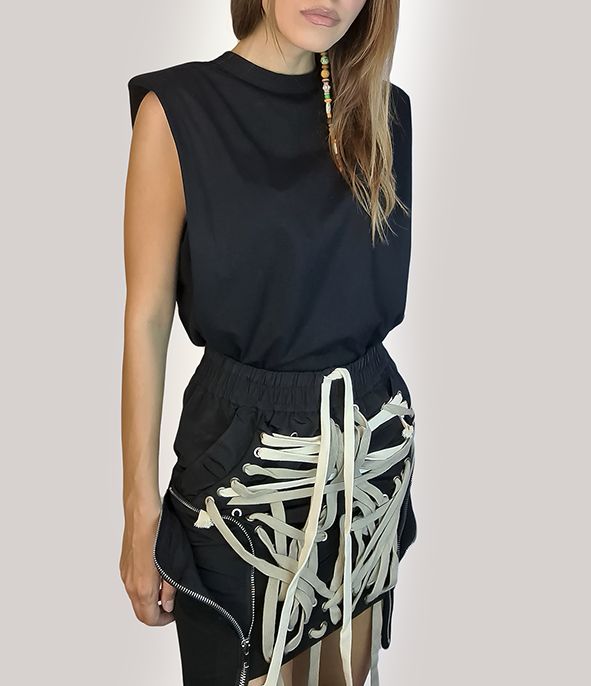 Tricou Cu Umeri Supradimensionati