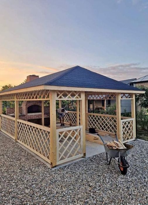 Executam foișoare de gradina

Construcții foișoare terase pergole gărd