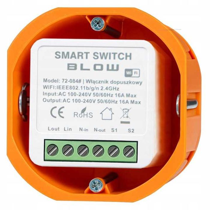 Мини WiFi Реле 16A за Осветление Tuya Smart Life Умен дом