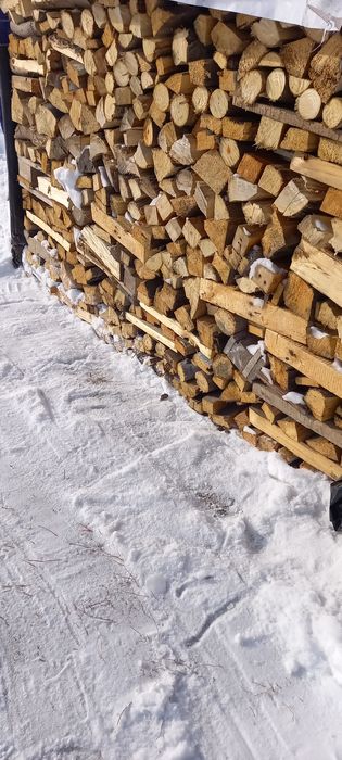 Дрова сухие колотые