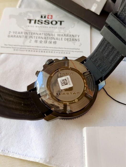 Tissot Seastar 1000 T-Sport Total Black Dial Diver