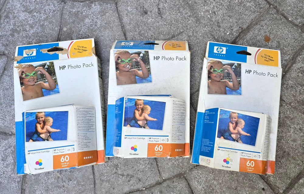 Hârtie si cartus imprimanta foto HP 343