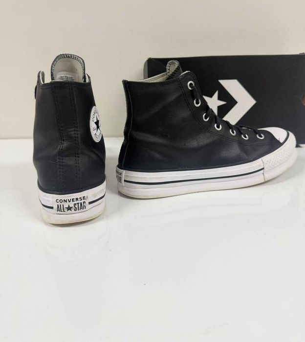 Converse Chuck Taylor Lift Hi – Естествена кожа