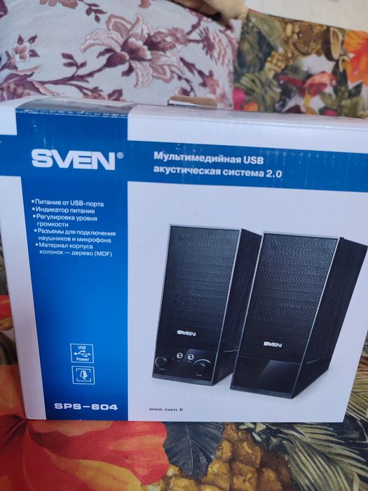 USB Колонки с микрофоном на компьютер.