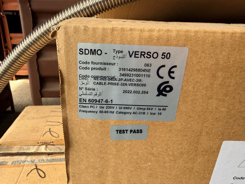 Бензинов монофазен електрогенератор KOHLER SDMO TECHNIC 6500 Е/ 230V