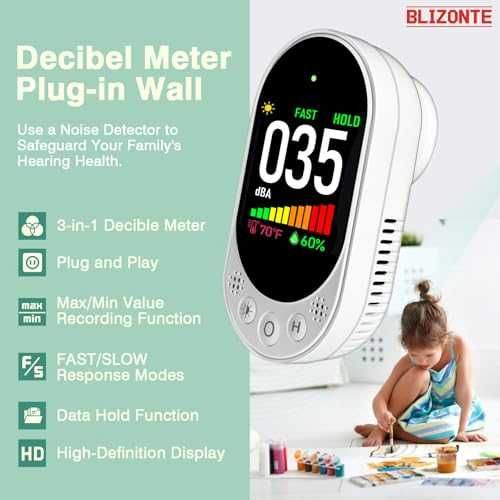 Шумомер Blizonte 3-in-1 30 130 dBA