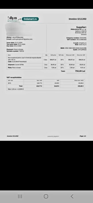 Pat forma masina copii