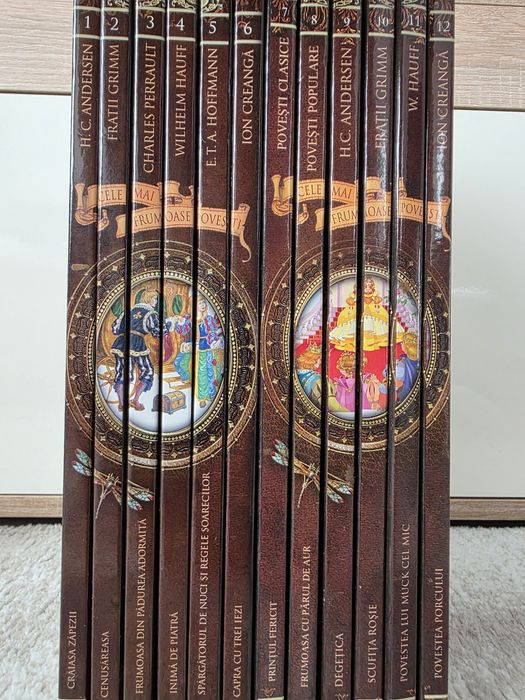 Colectie carti Jurnalul National  Cele mai frumoase povesti. 12 buc..