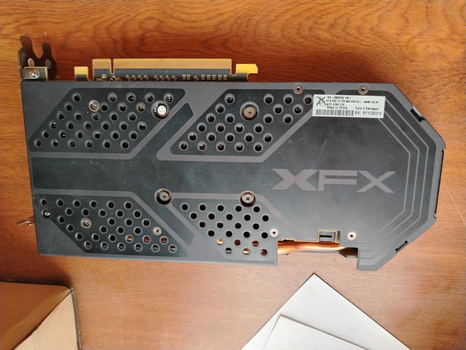 Видеокарта RADEON RX580 XFX 4 GB