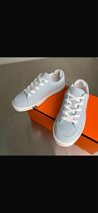 Hermès – светлосини мъжки кецове