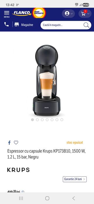 Expressor cu capsule Krups