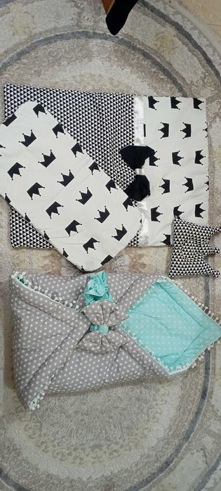 Комплект конверт и одеяло с матрасчиком