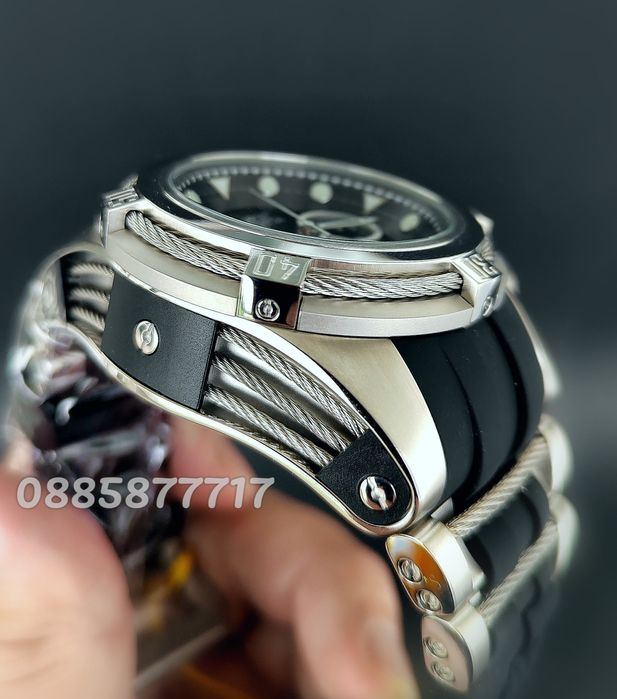 INVICTA Bolt Zeus Silver 53 mm, Инвикта нов ръчен часовник