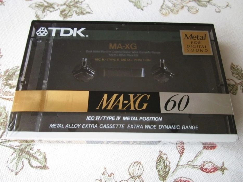 Casetă audio sigilată TDK MA-XG 60 TOP!!!