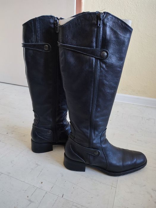 Дамски ботуши естествена кожа