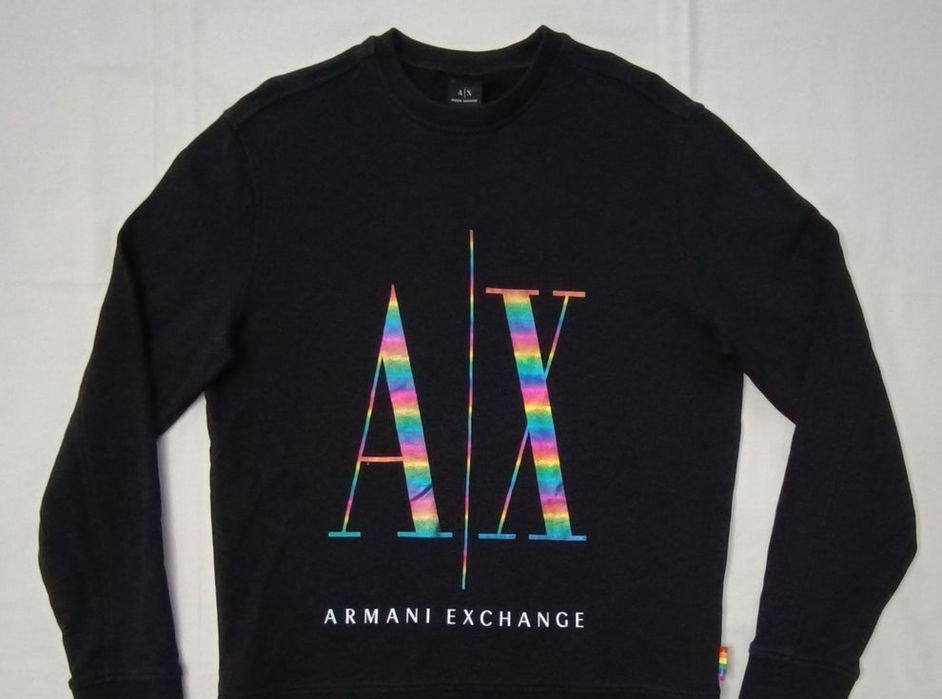 Armani Exchange Sweatshirt оригинално горнище S памучен суичър горно