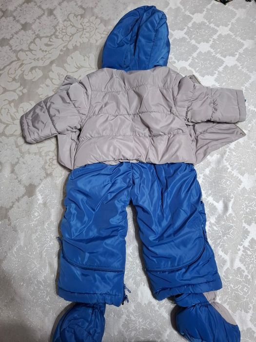 Зимнии комбинезон-конверт, рост 74