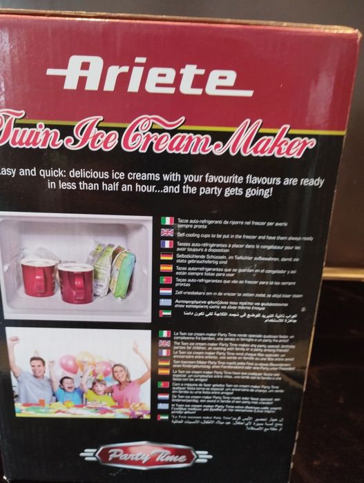 Ariette duo Ice cream machine