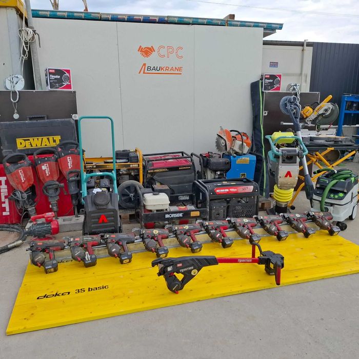 Demolator Picamer Rotopercutor Picamer Vibrator Beton Compactor Scule