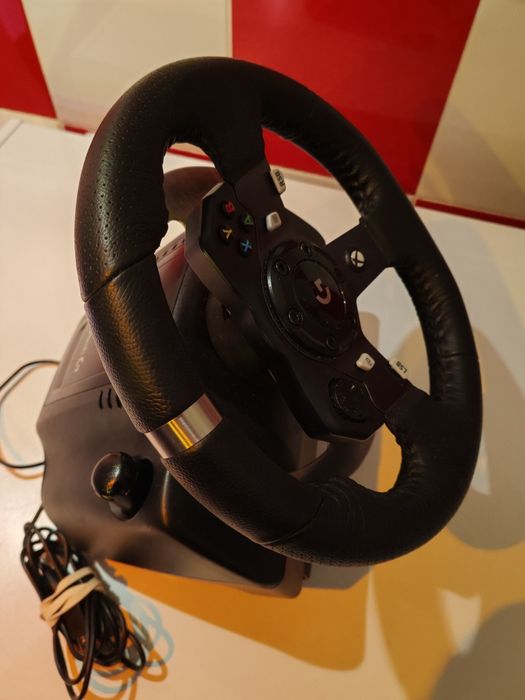 Volan Logitech G920 Driving Force Racing pentru PC, Xbox Series X/S, X
