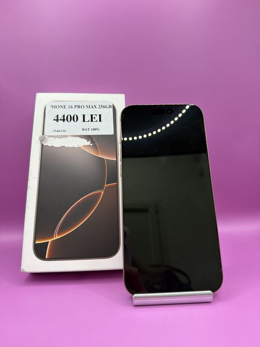 Iphone 16 pro max 256GB •Matei Amanet Margeanului•12540