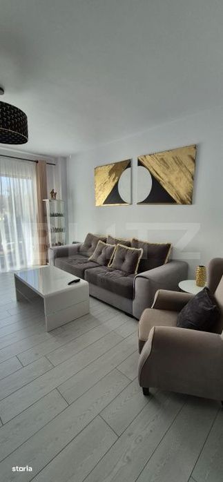 Apartament cu 3 camere, premium, 78 mp + 2 balcoane, in Buna-Ziua