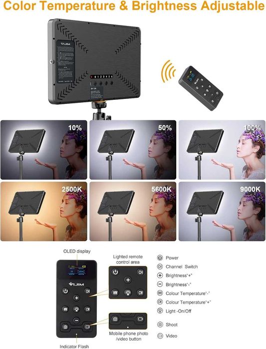 Професионално осветление  с дистанционно управление 	PICTRON