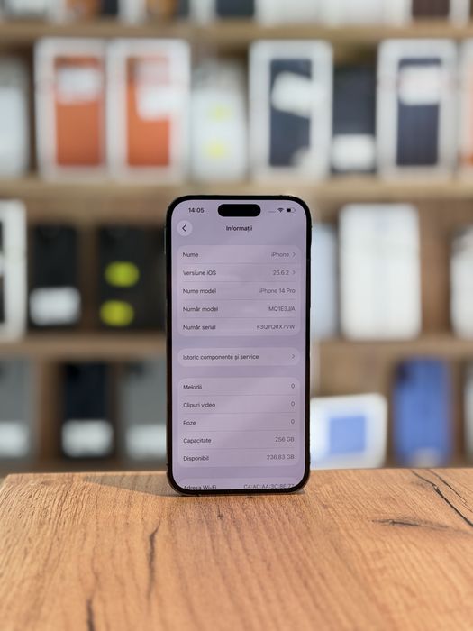 iPhone 14 Pro 256GB Purple/Baterie100%/Garantie 12 luni @atsgsm.ro