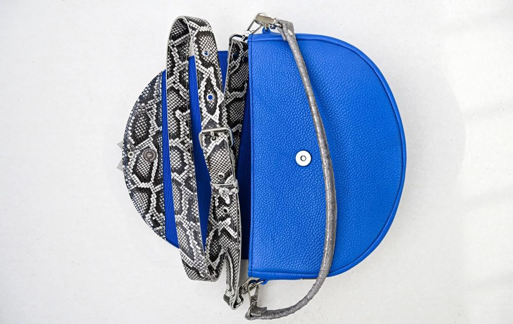 Дамска чанта естествена кожа