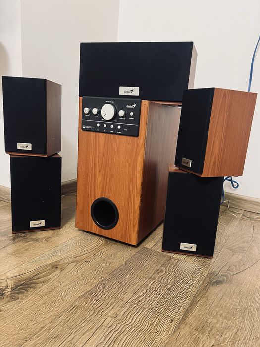 Sistem audio 5.1 boxe Genius SW-HF5.1 5005 Cherry