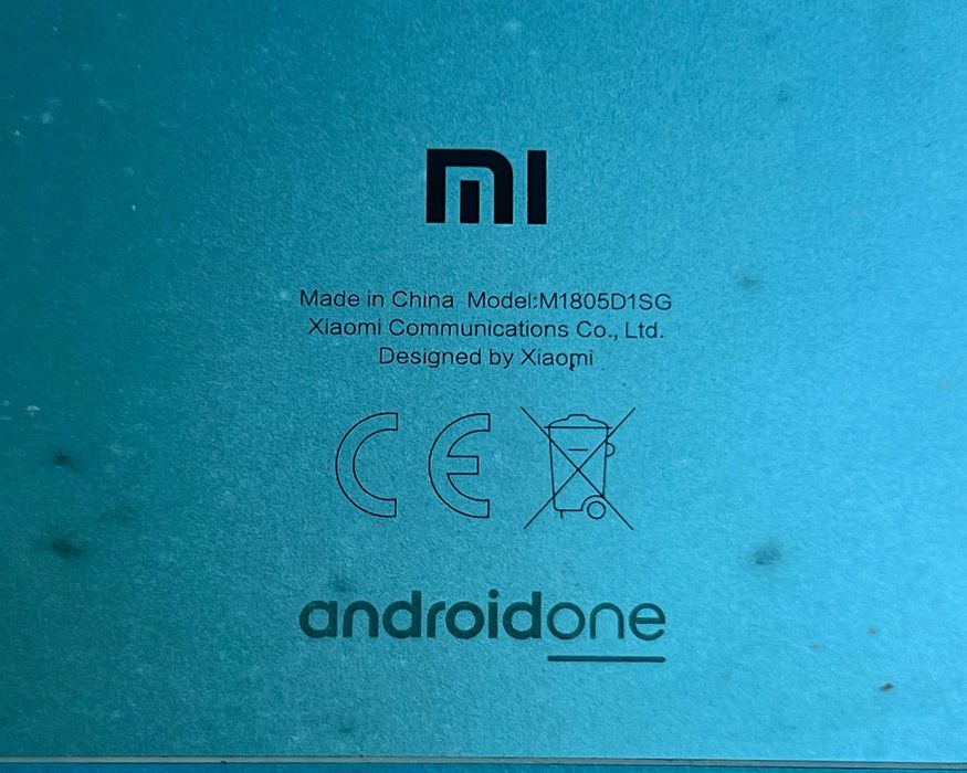 Xiaomi Mi A2 Lite M1805D1SG blocat cod se vinde ca atare