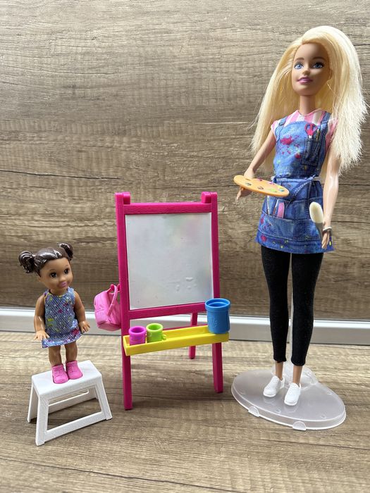 Барби и Челси художнички