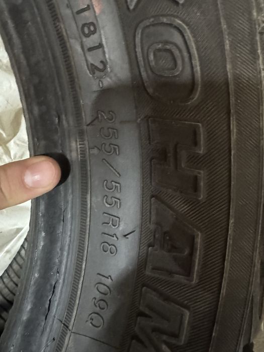 Продам шины Yokohama 255/55/18