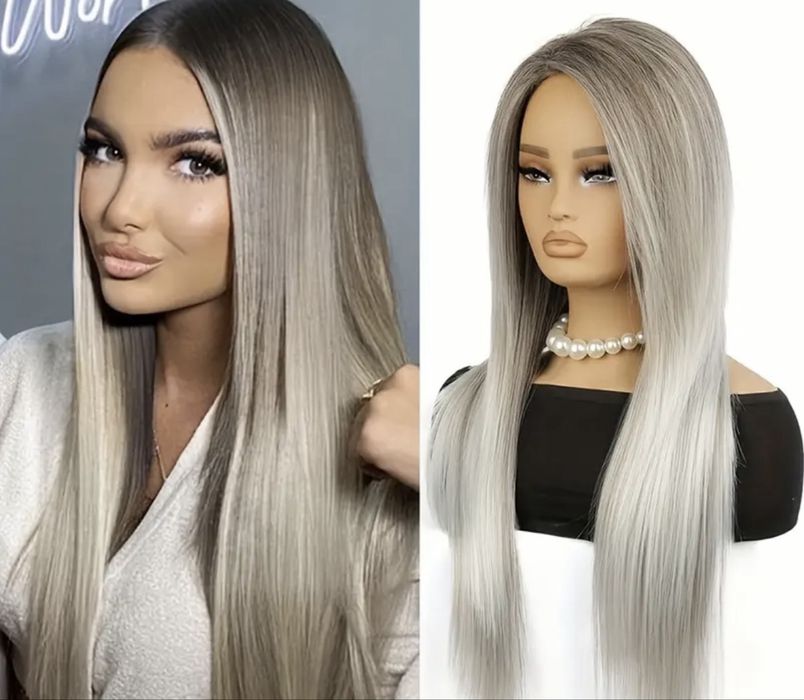 Peruca gri spre blond