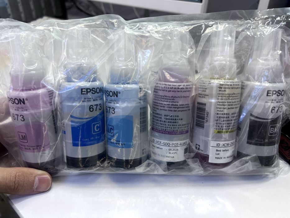 Оригинальный комплект чернил Epson 673