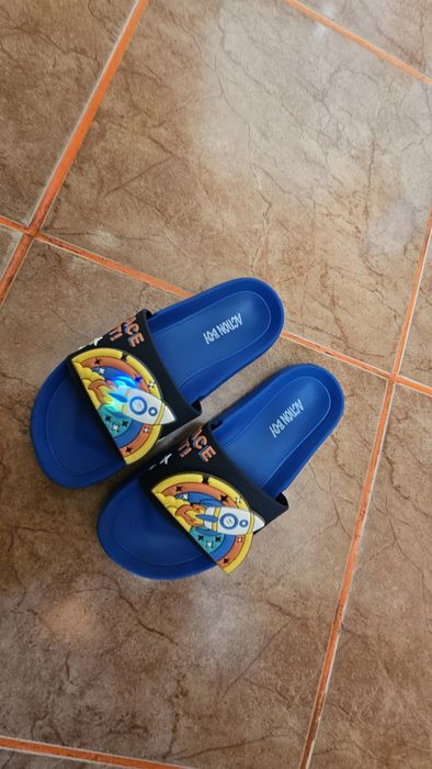 Slapi nr 30 ACTION BOY cu luminite pt baieti